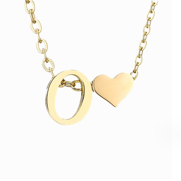 Eeuwige Liefde & Brief Gouden Ketting