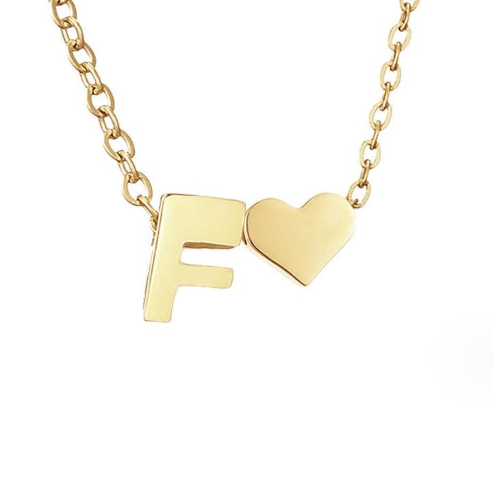 Eeuwige Liefde & Brief Gouden Ketting