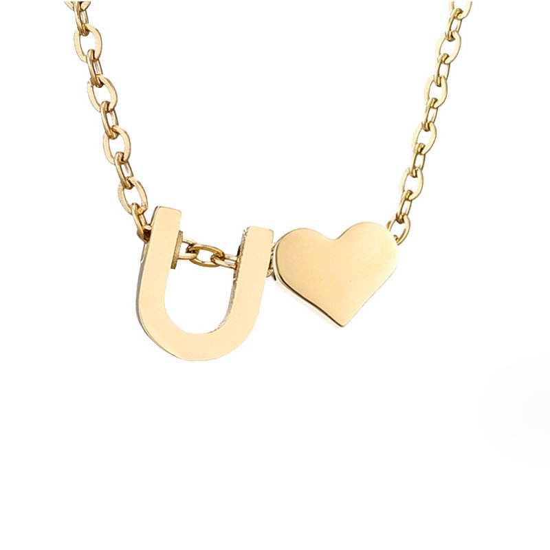 Eeuwige Liefde & Brief Gouden Ketting