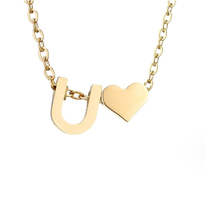 Eeuwige Liefde & Brief Gouden Ketting