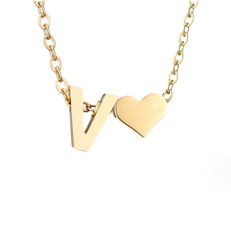 Eeuwige Liefde & Brief Gouden Ketting