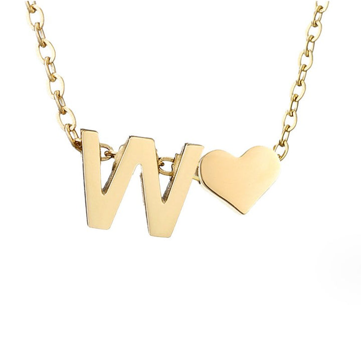 Eeuwige Liefde & Brief Gouden Ketting