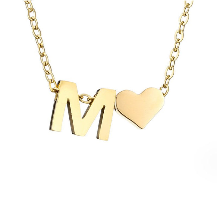 Eeuwige Liefde & Brief Gouden Ketting