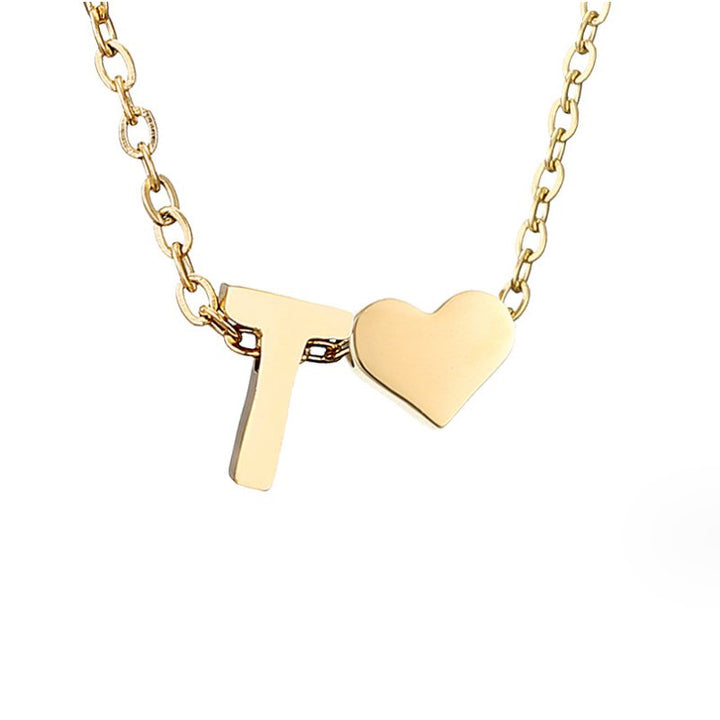 Eeuwige Liefde & Brief Gouden Ketting