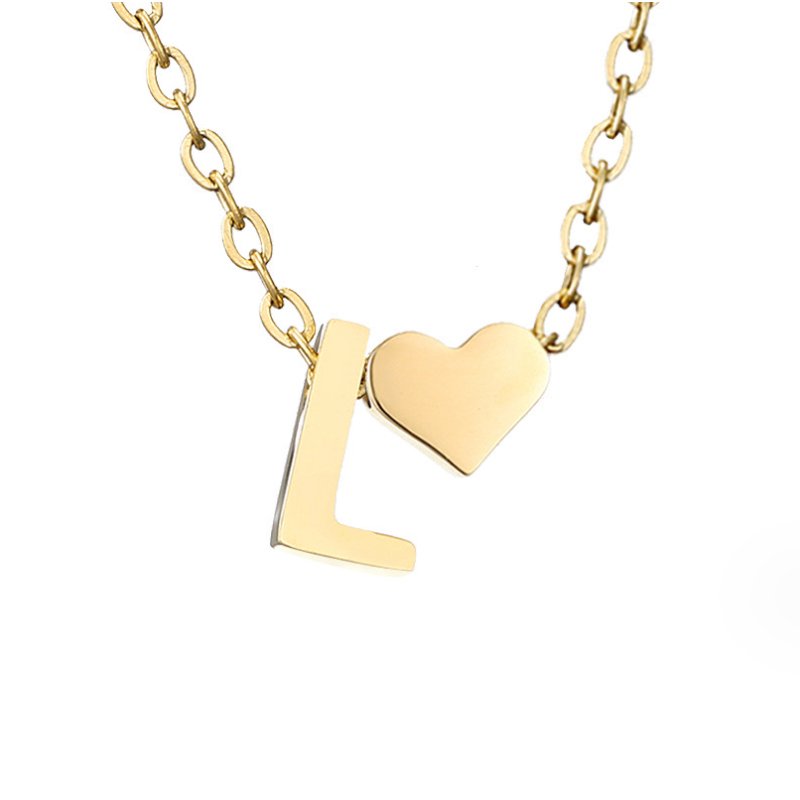 Eeuwige Liefde & Brief Gouden Ketting