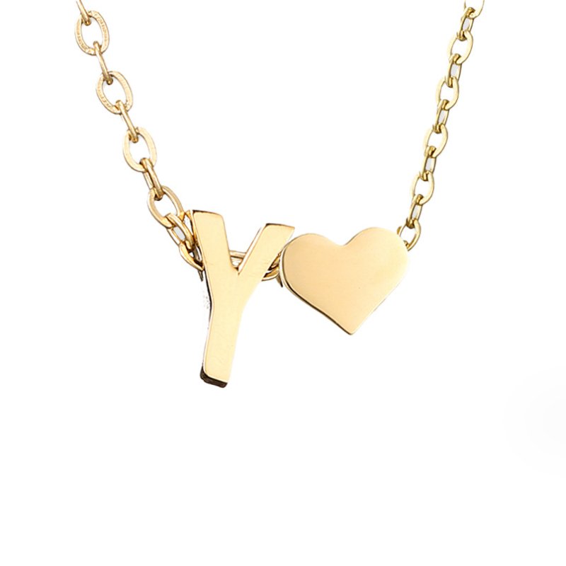 Eeuwige Liefde & Brief Gouden Ketting
