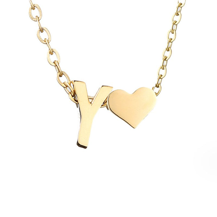 Eeuwige Liefde & Brief Gouden Ketting
