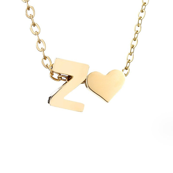 Eeuwige Liefde & Brief Gouden Ketting