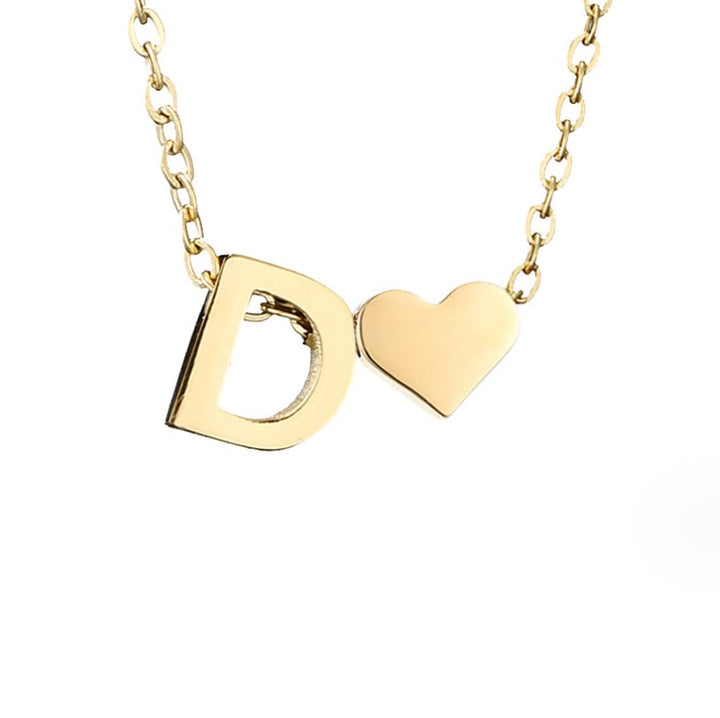 Eeuwige Liefde & Brief Gouden Ketting