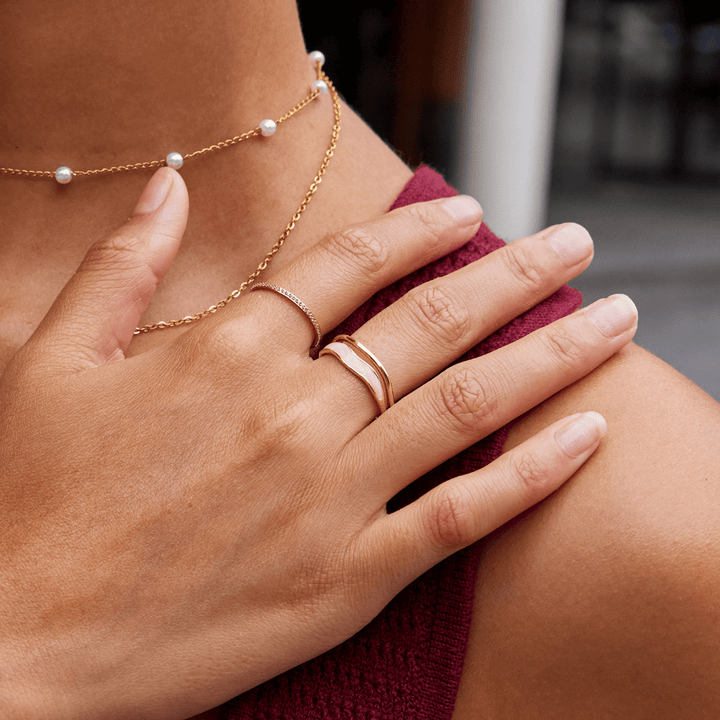 Laag Sahara Gouden Ring