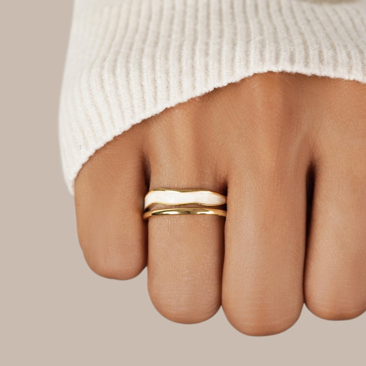 Laag Sahara Gouden Ring
