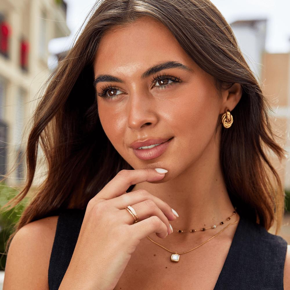 Laag Sahara Gouden Ring