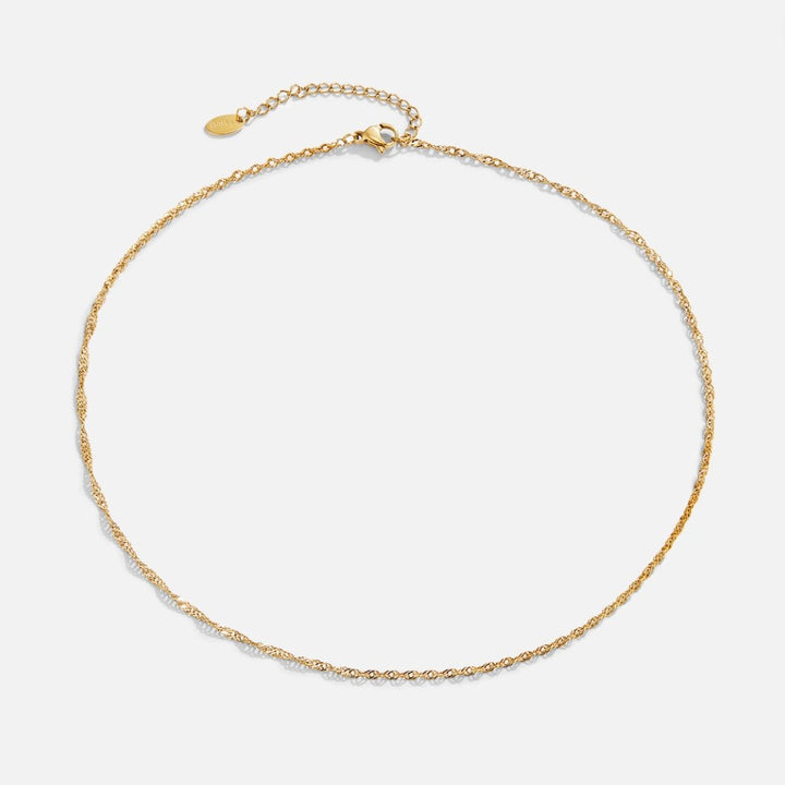 Mila Twist Gouden Ketting