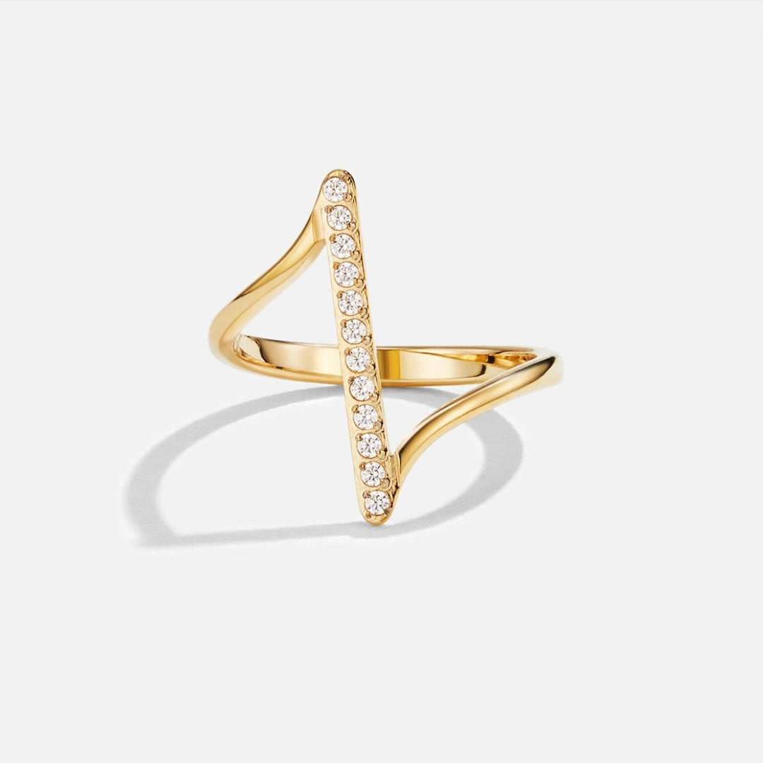 Mila Gedraaide Gouden Ring