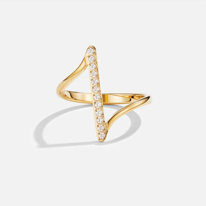Mila Gedraaide Gouden Ring