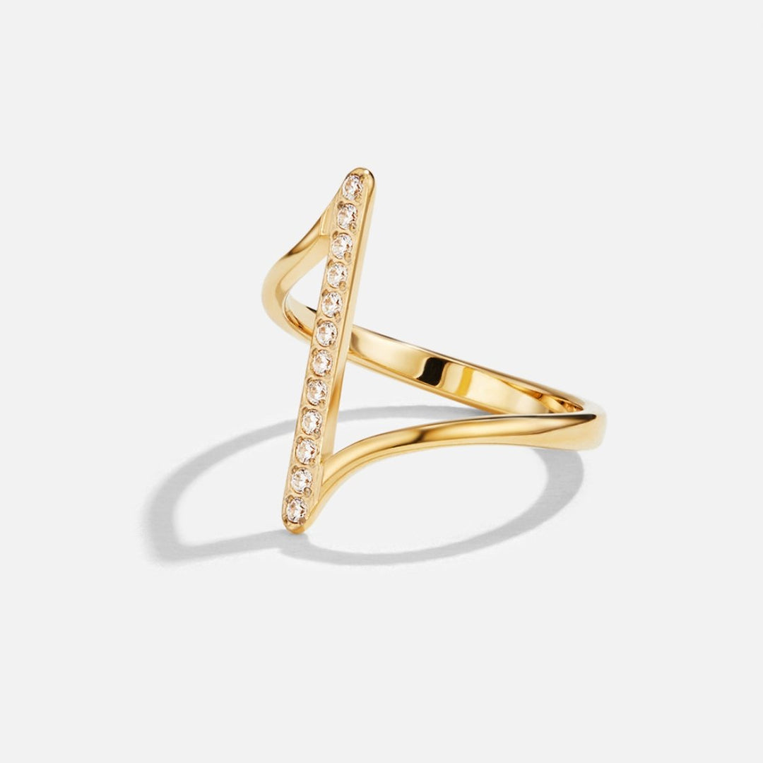 Mila Gedraaide Gouden Ring